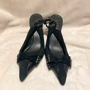 Nicole Miller Low Heel Dress Shoe, Size 10B